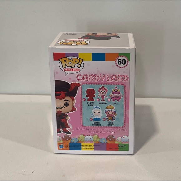 Candy Land Target Con Funko Pop Retro Toys Candy 60 Lord Licorice 2021 - Picture 3 of 4